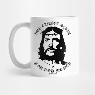 Jesus Christ Che Guevara Revolutionary Matthew 6:24 Mug